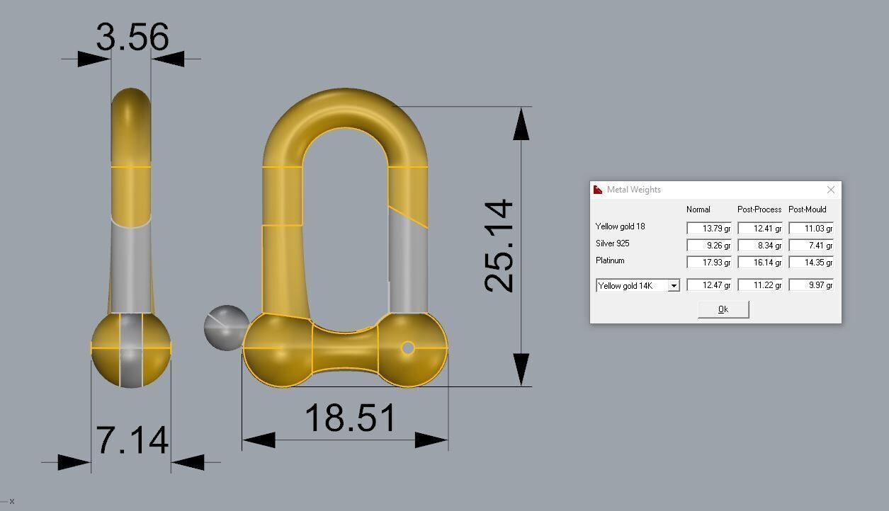 Lock bracelet Tiffany 3D print model_4