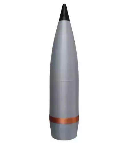 155 mm nato shell 3D print model
