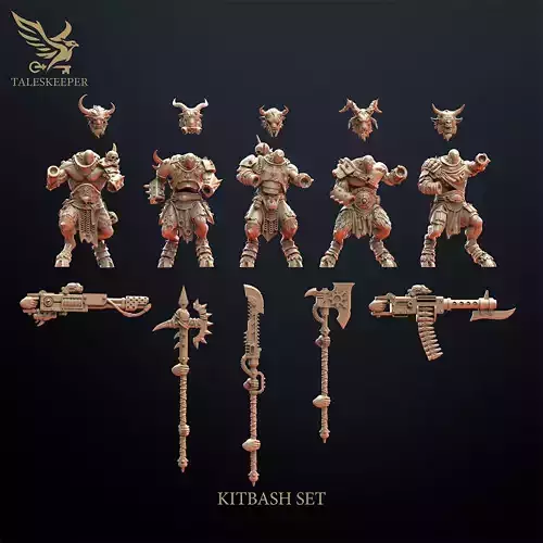 BEASTMEN CULTISTS 3D print model