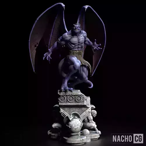 Fan Art - Goliath from Gargoyles - Statue 3D print model