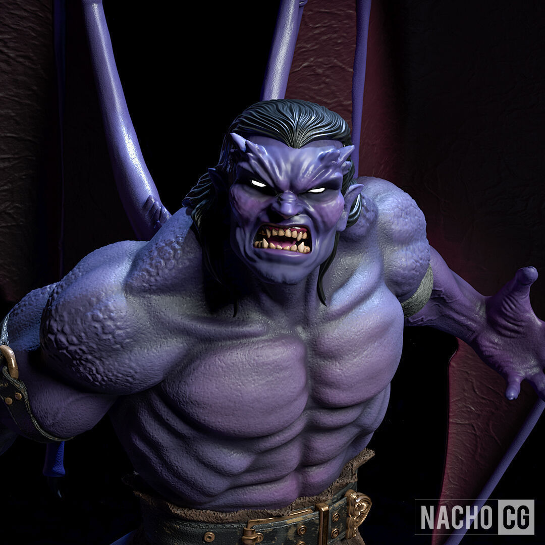 Fan Art - Goliath from Gargoyles - Statue 3D print model_6