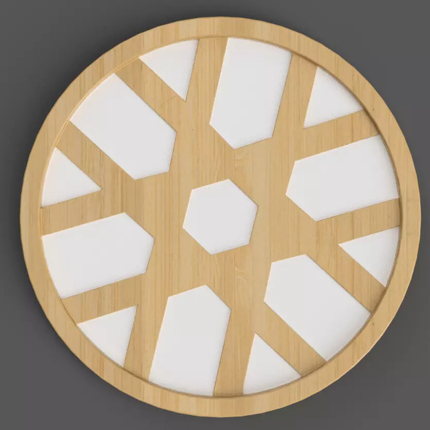 geometric coaster - table top - keychain- wall art 3D stl 4 3D print model