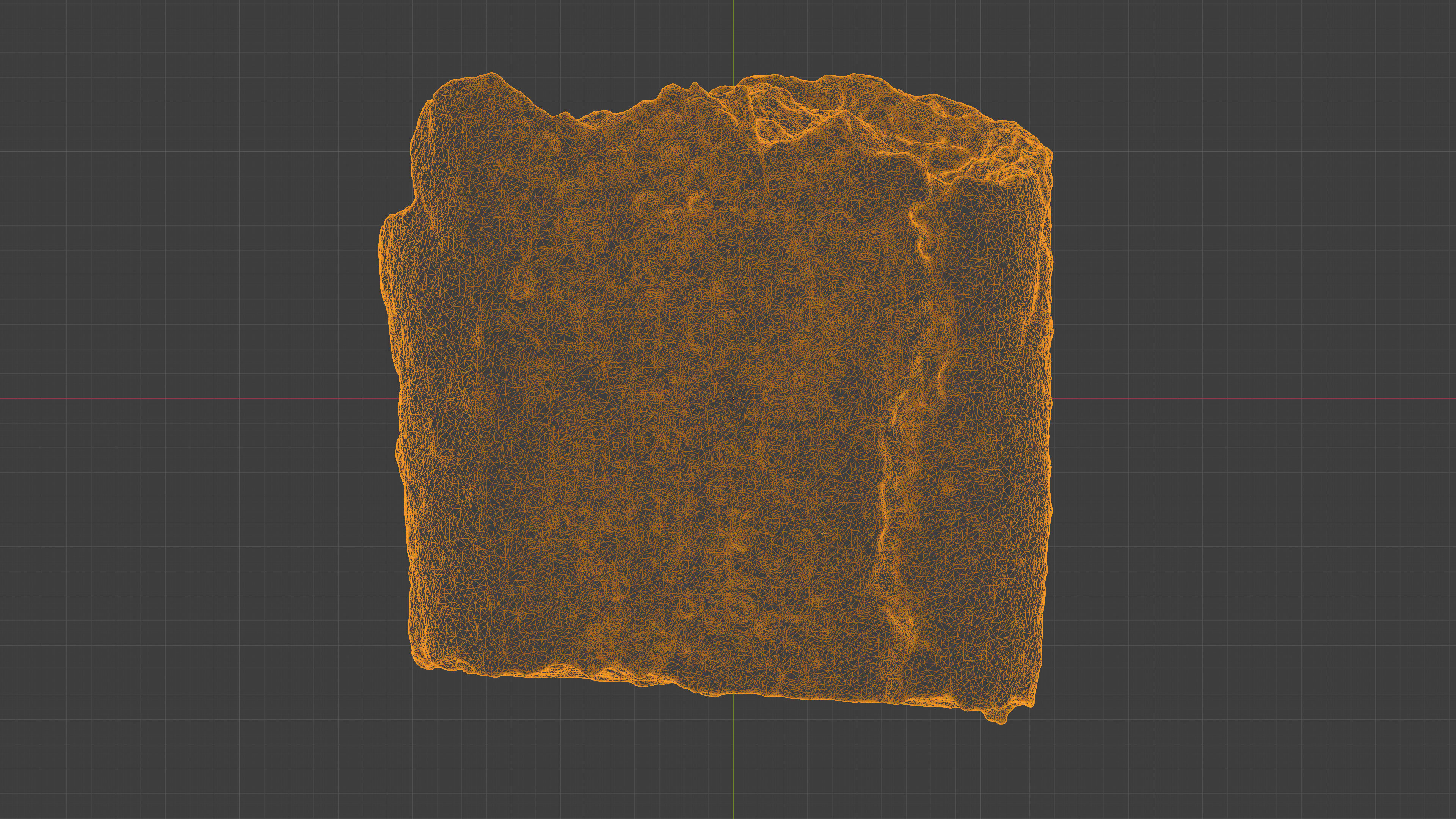 Photorealistic 3D scan of half a bread Low-poly 3D model_23