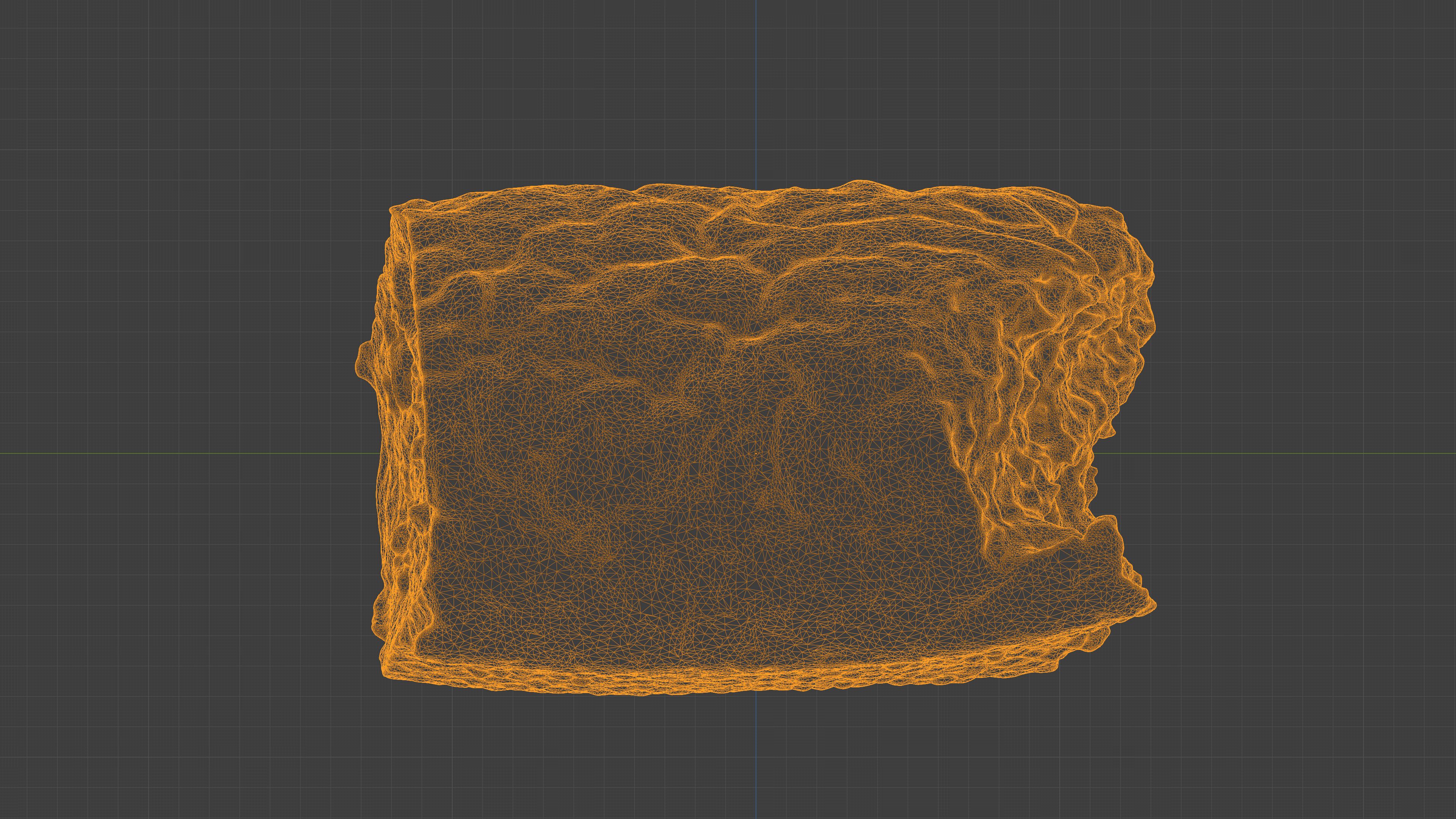 Photorealistic 3D scan of half a bread Low-poly 3D model_24