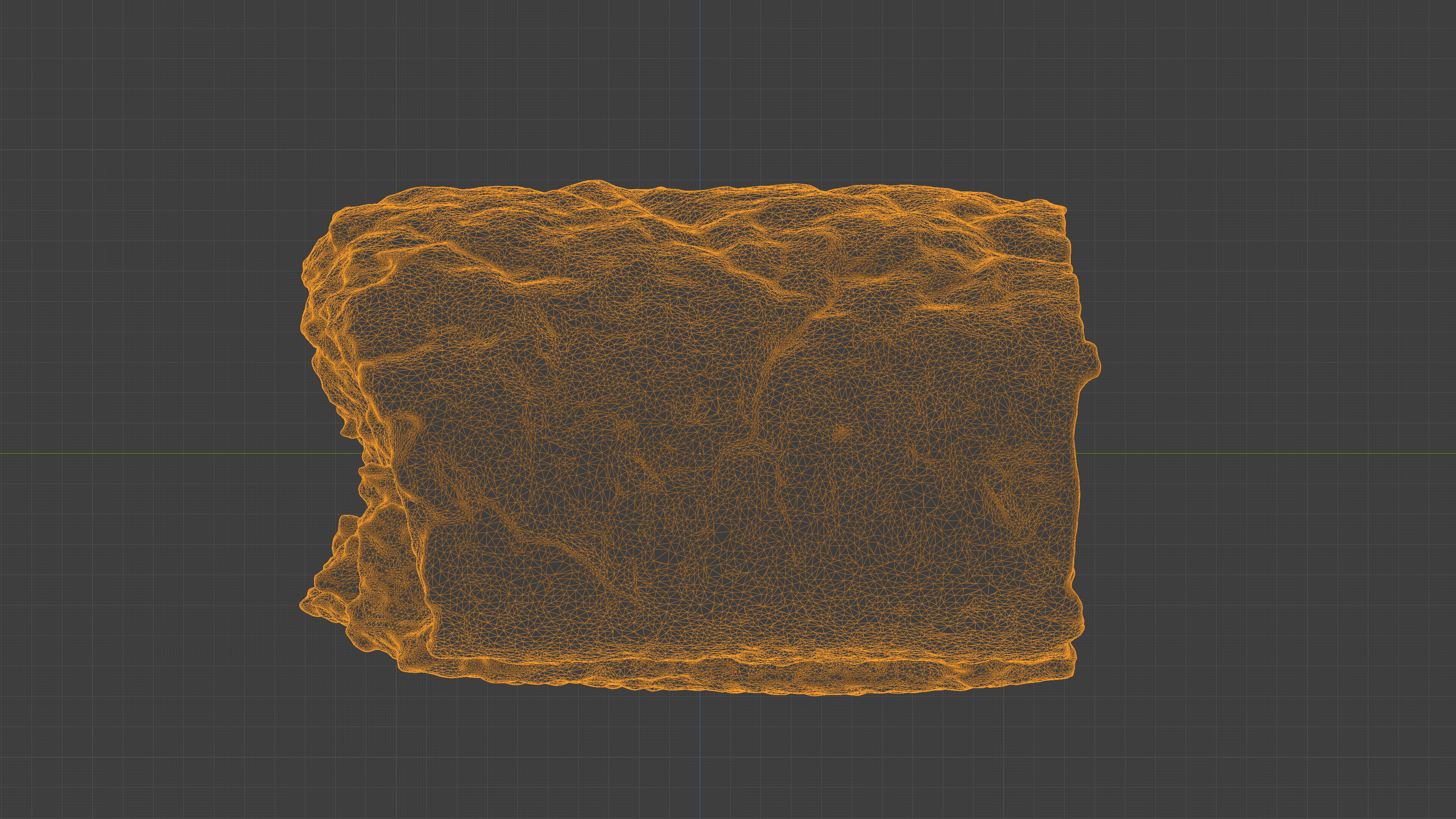 Photorealistic 3D scan of half a bread Low-poly 3D model_26