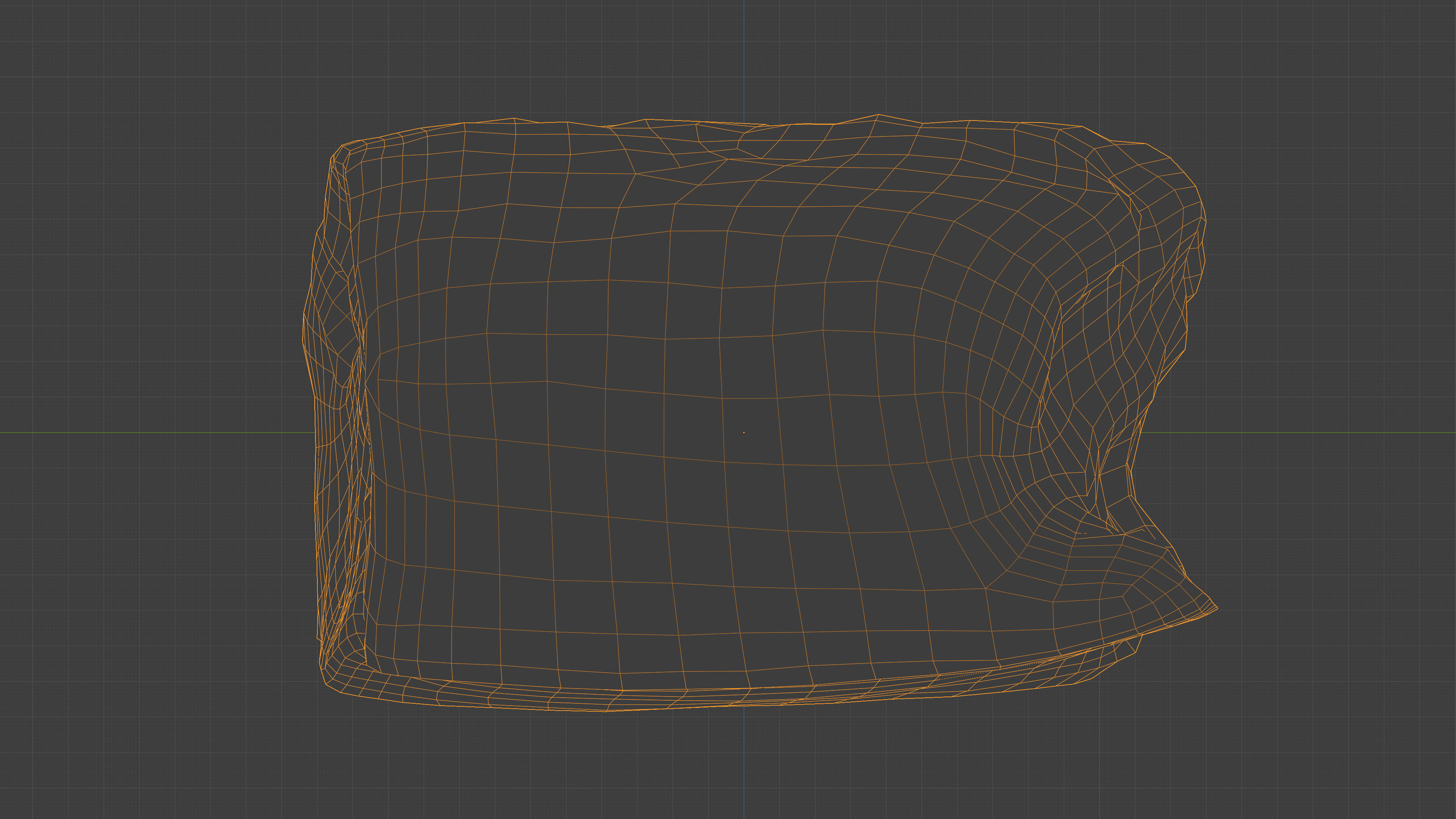 Photorealistic 3D scan of half a bread Low-poly 3D model_20