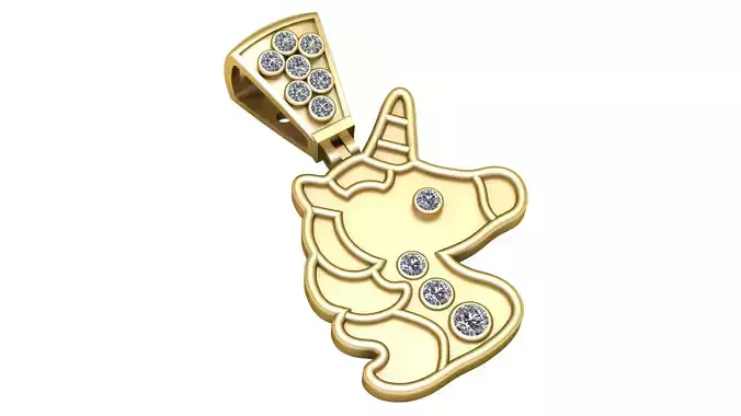 HOURS ANIMAL PENDANT 3D PRINTABLE MODLE 