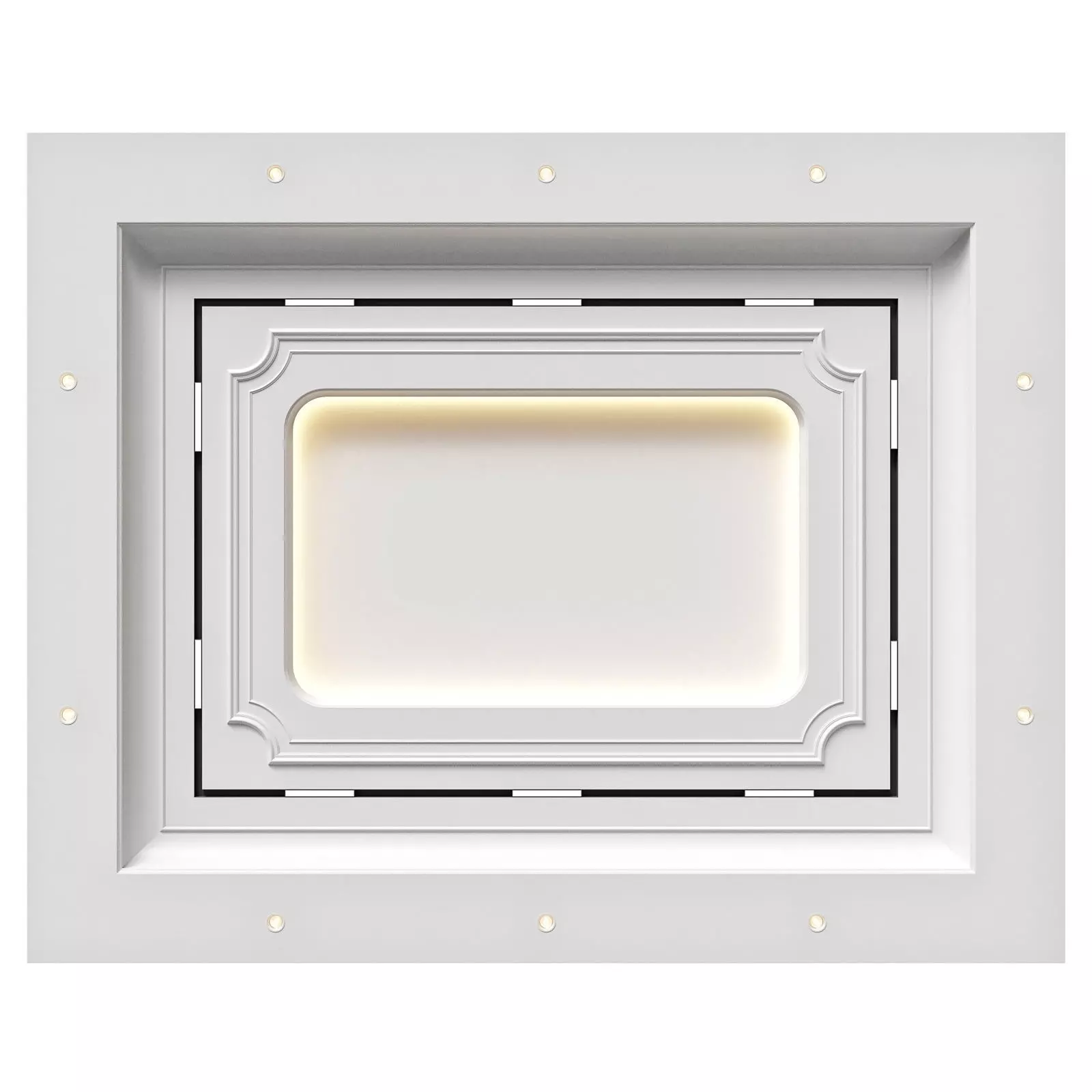 Modern ceiling RJ Easy Design 14 3D model_0