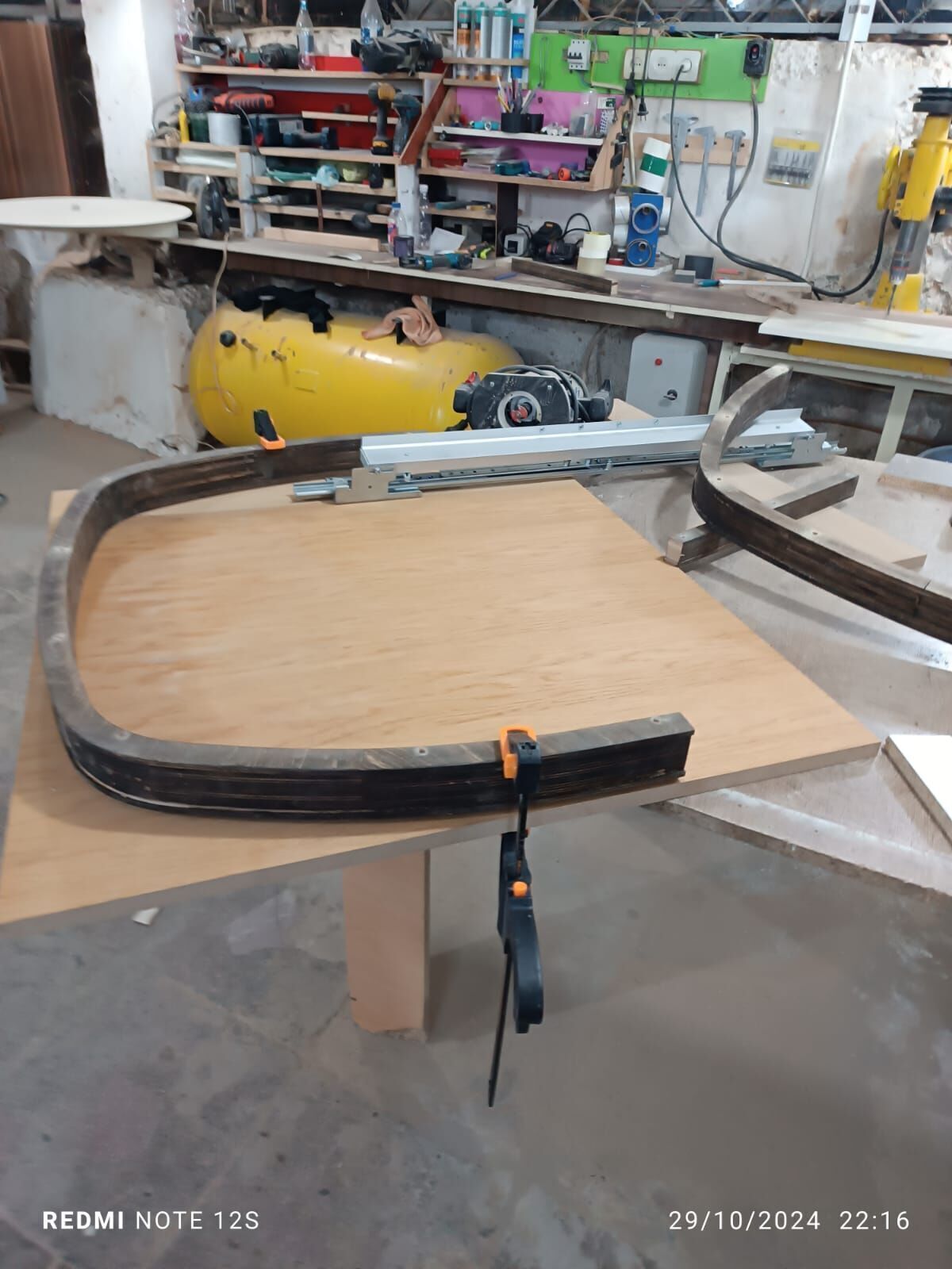 Living Room Table Laser Cut Plywood 3D print model_13