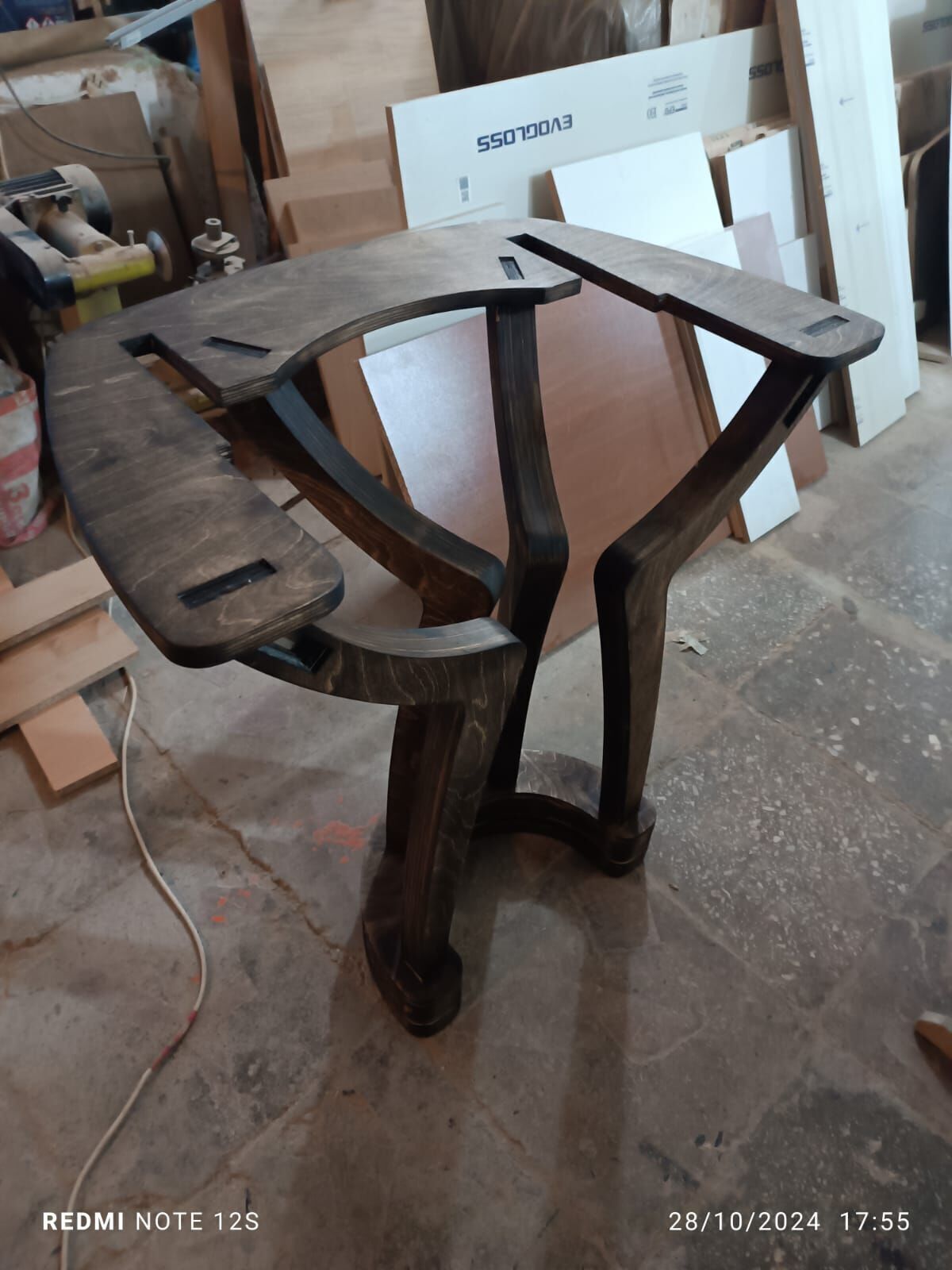 Living Room Table Laser Cut Plywood 3D print model_11