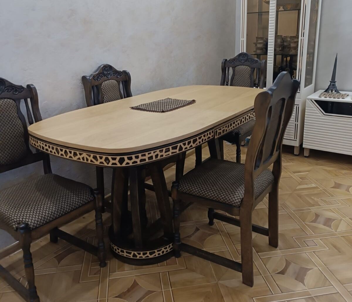 Living Room Table Laser Cut Plywood 3D print model_1