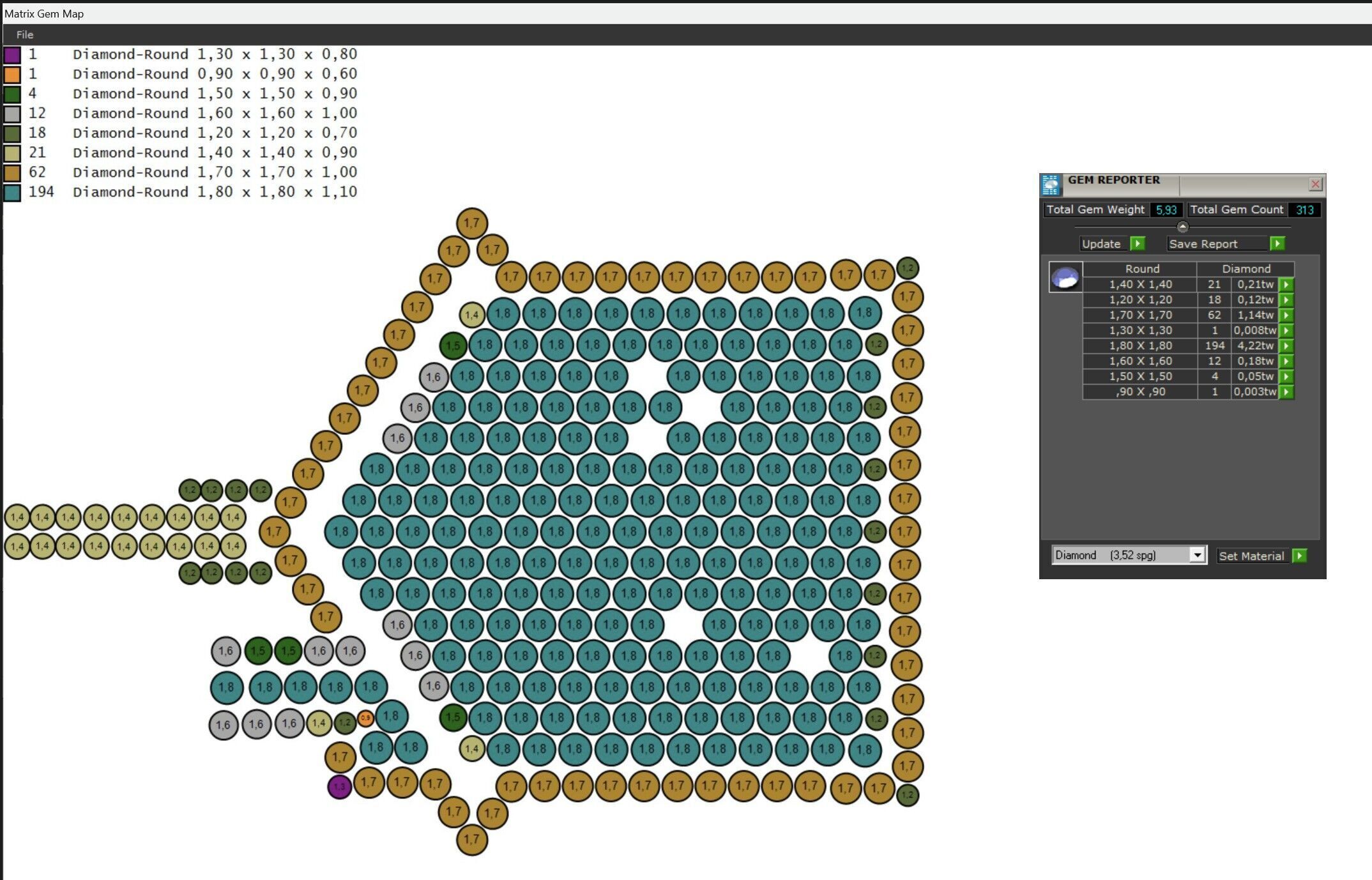 Gold N1269 3D print model_9