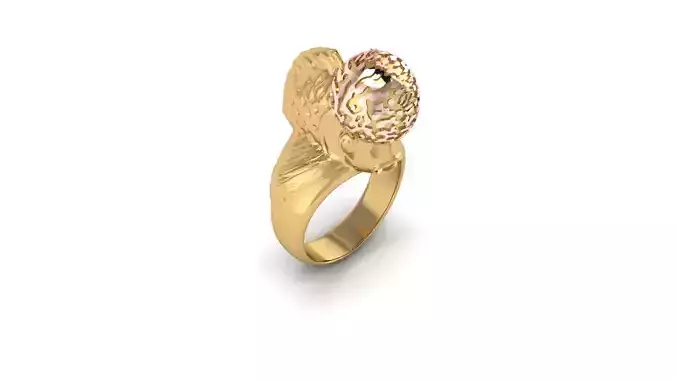fish ring 3D print model