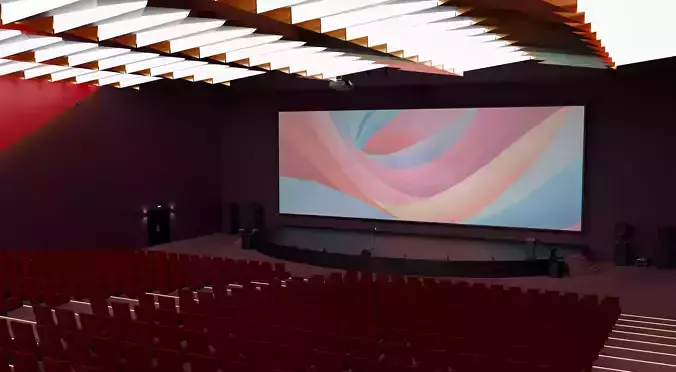 Conference Hall 3D model