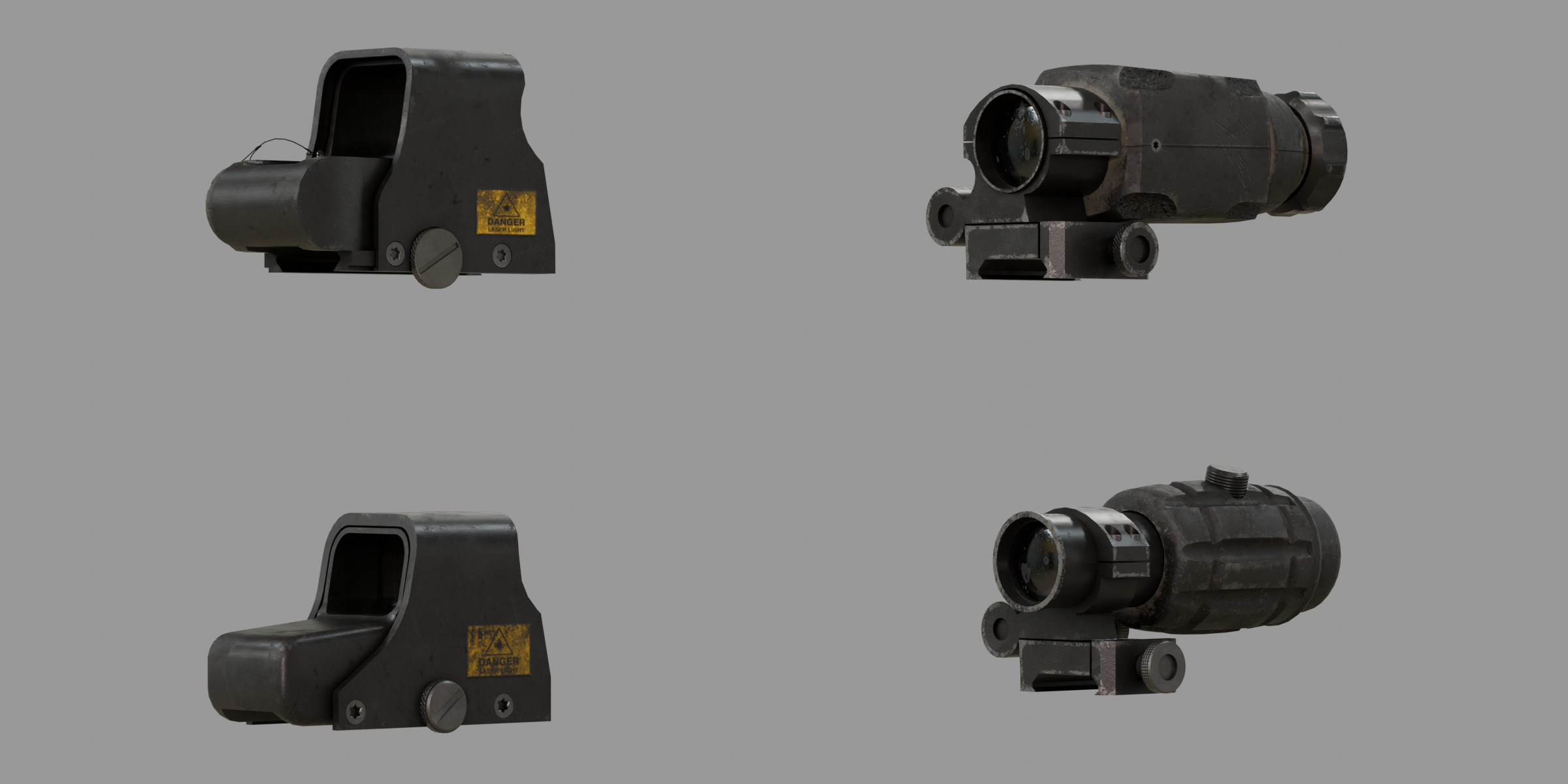 SCAR H-TPR Modular BIG Pack 3D model_11