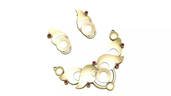 SIMPLE FASHION DESIGN PENDANT 3D PRINTABLE MODEL 3D print model