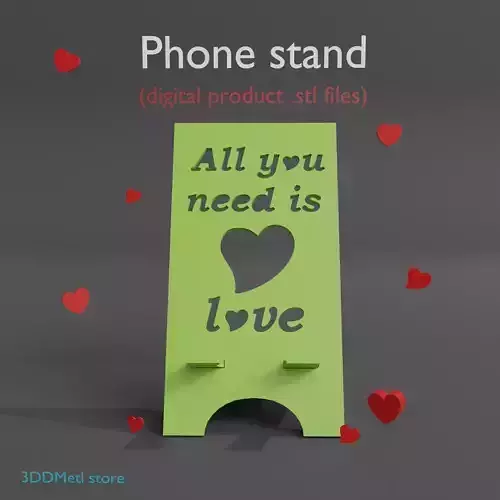 Phone stand All you need stl files