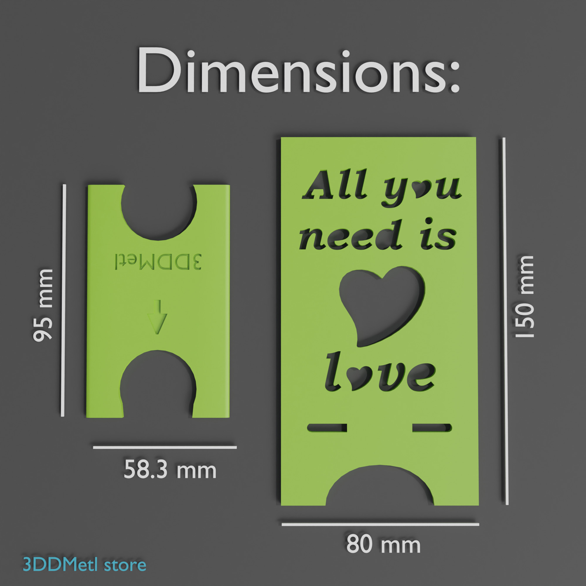 Phone stand All you need stl files 3D print model_3