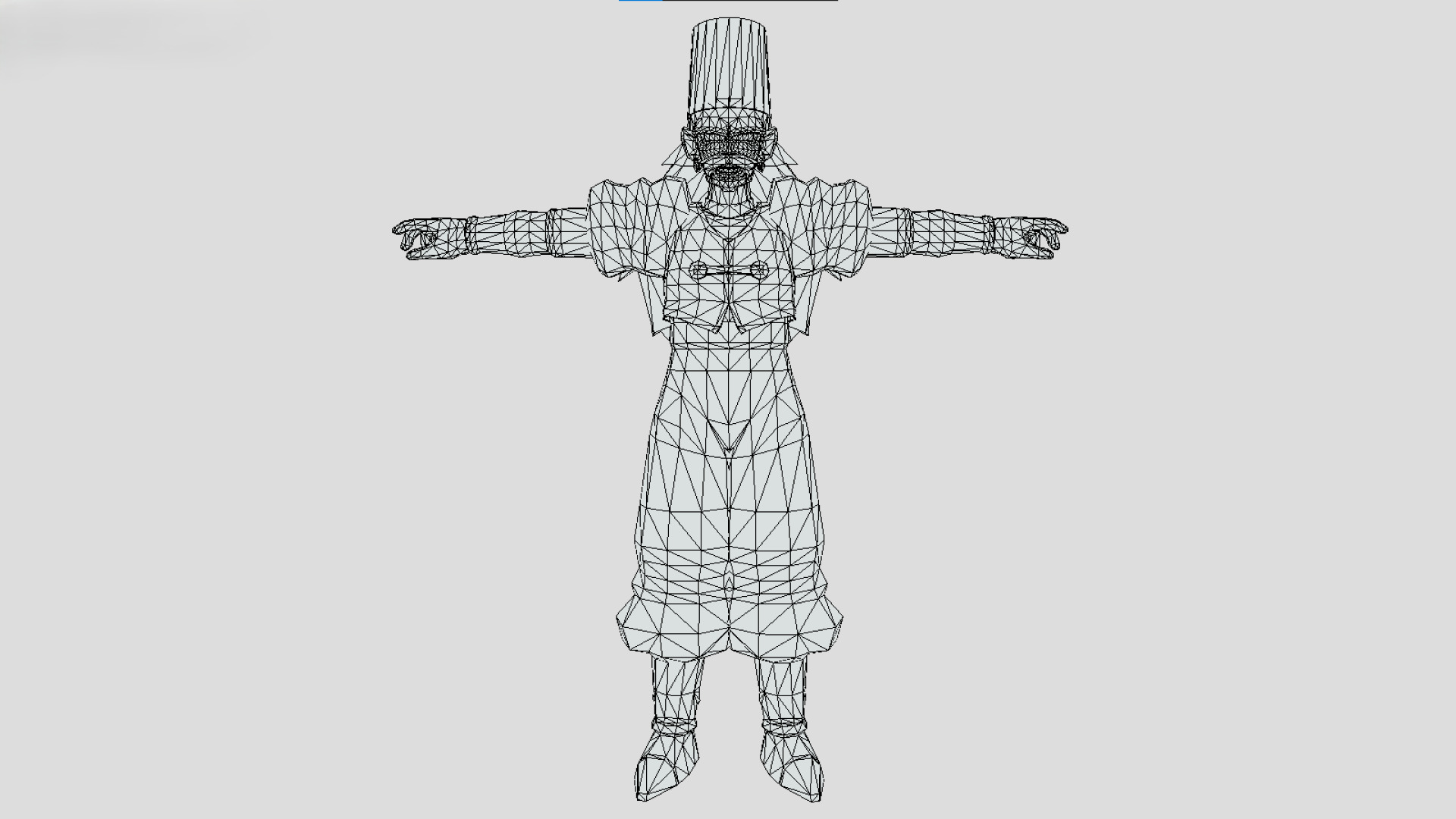 Dr-Gero - Android 20 - Dragon Ball Z - Budokai Low-poly 3D model_1