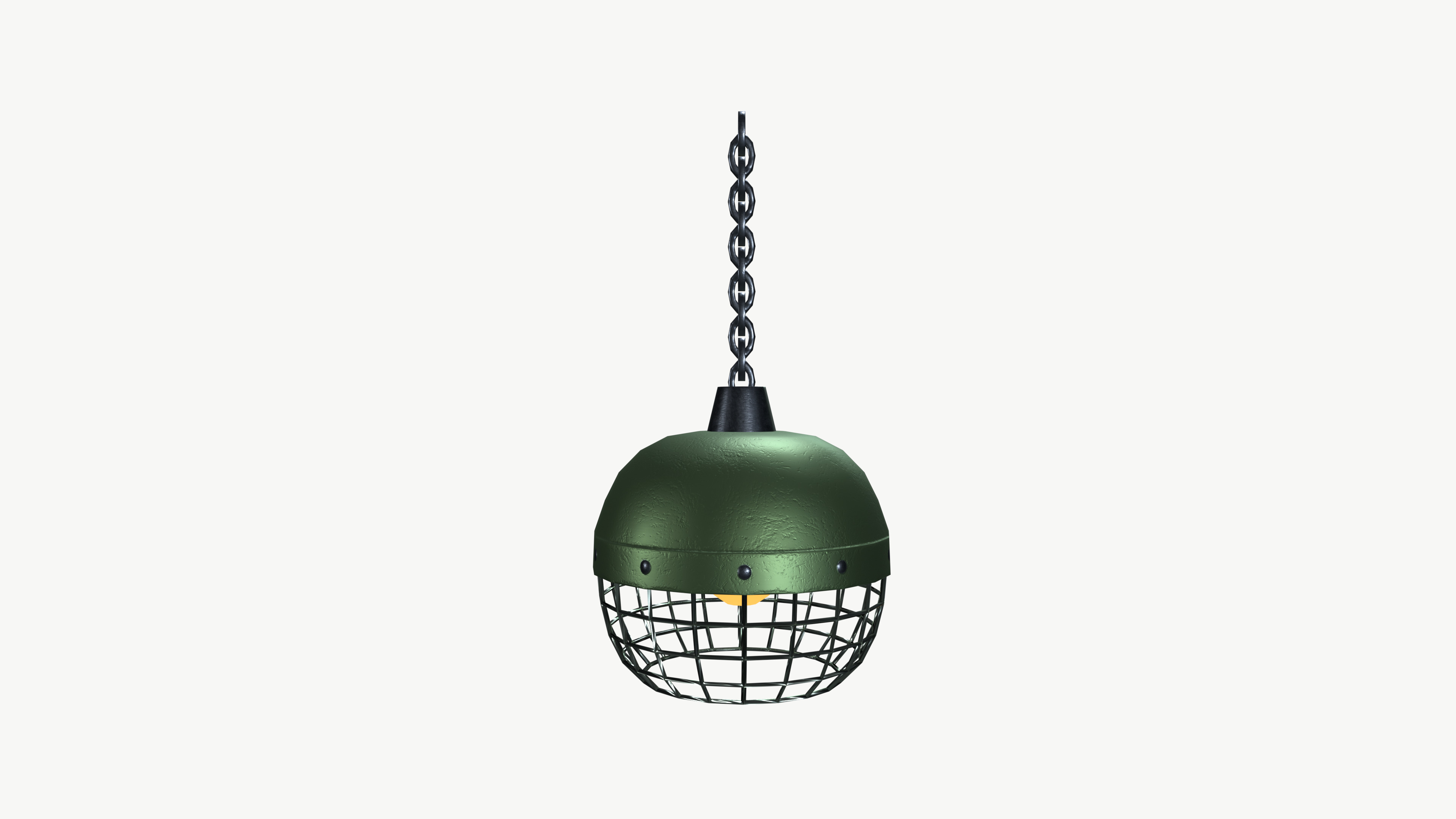 Hanging Lamp 3D model_2