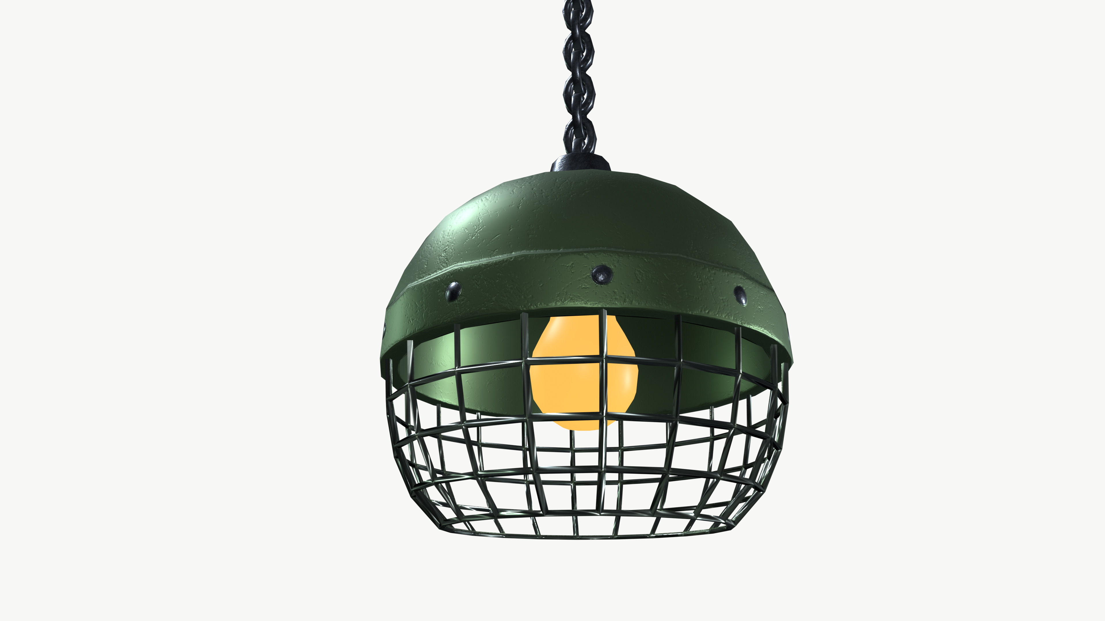 Hanging Lamp 3D model_6