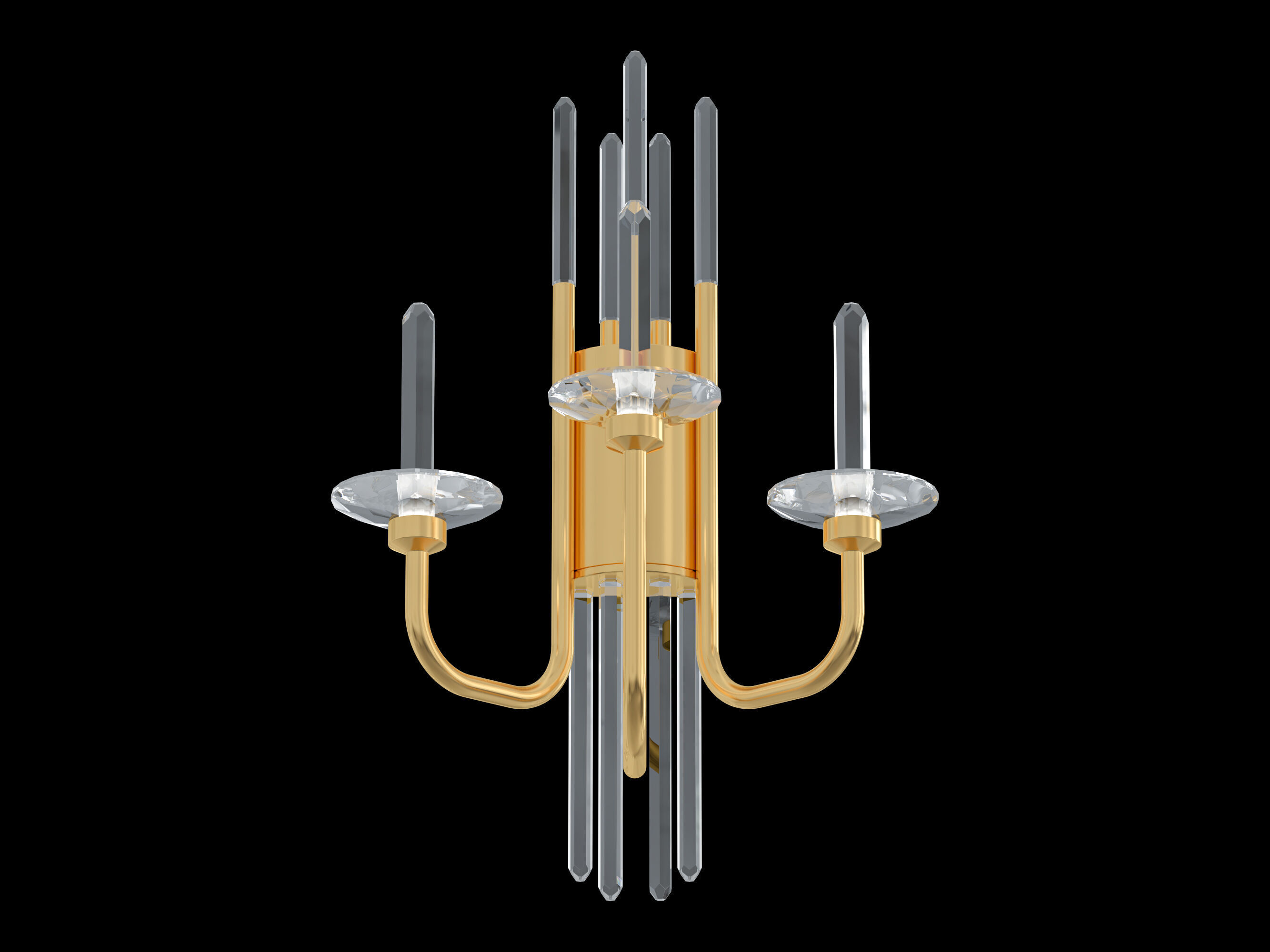 Calliope sconce 3D model_5