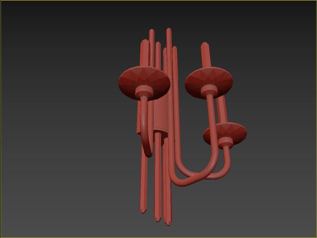 Calliope sconce 3D model_9