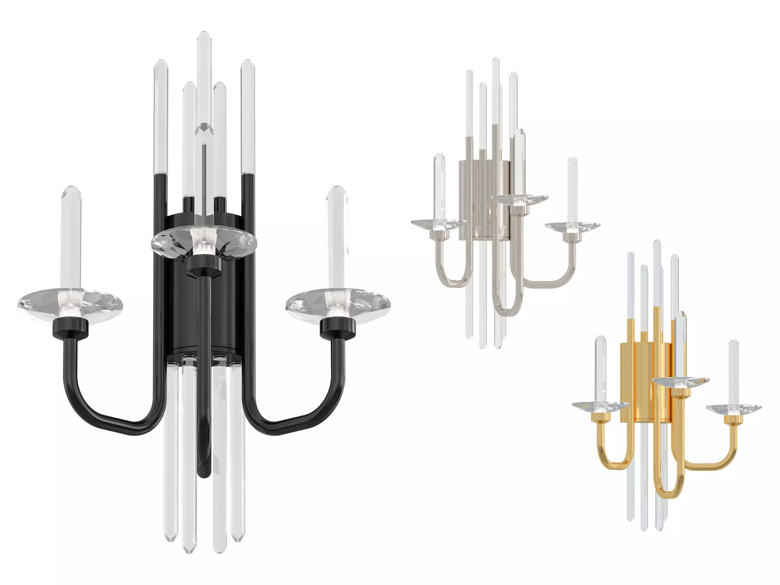 Calliope sconce 3D model_0