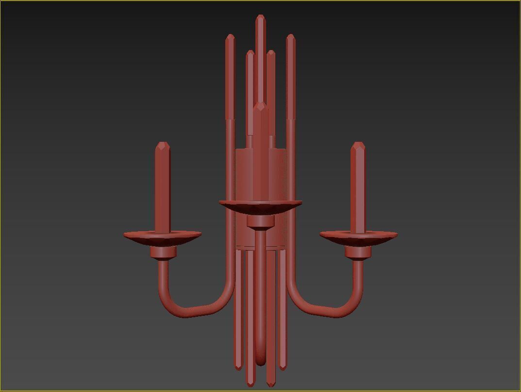 Calliope sconce 3D model_11
