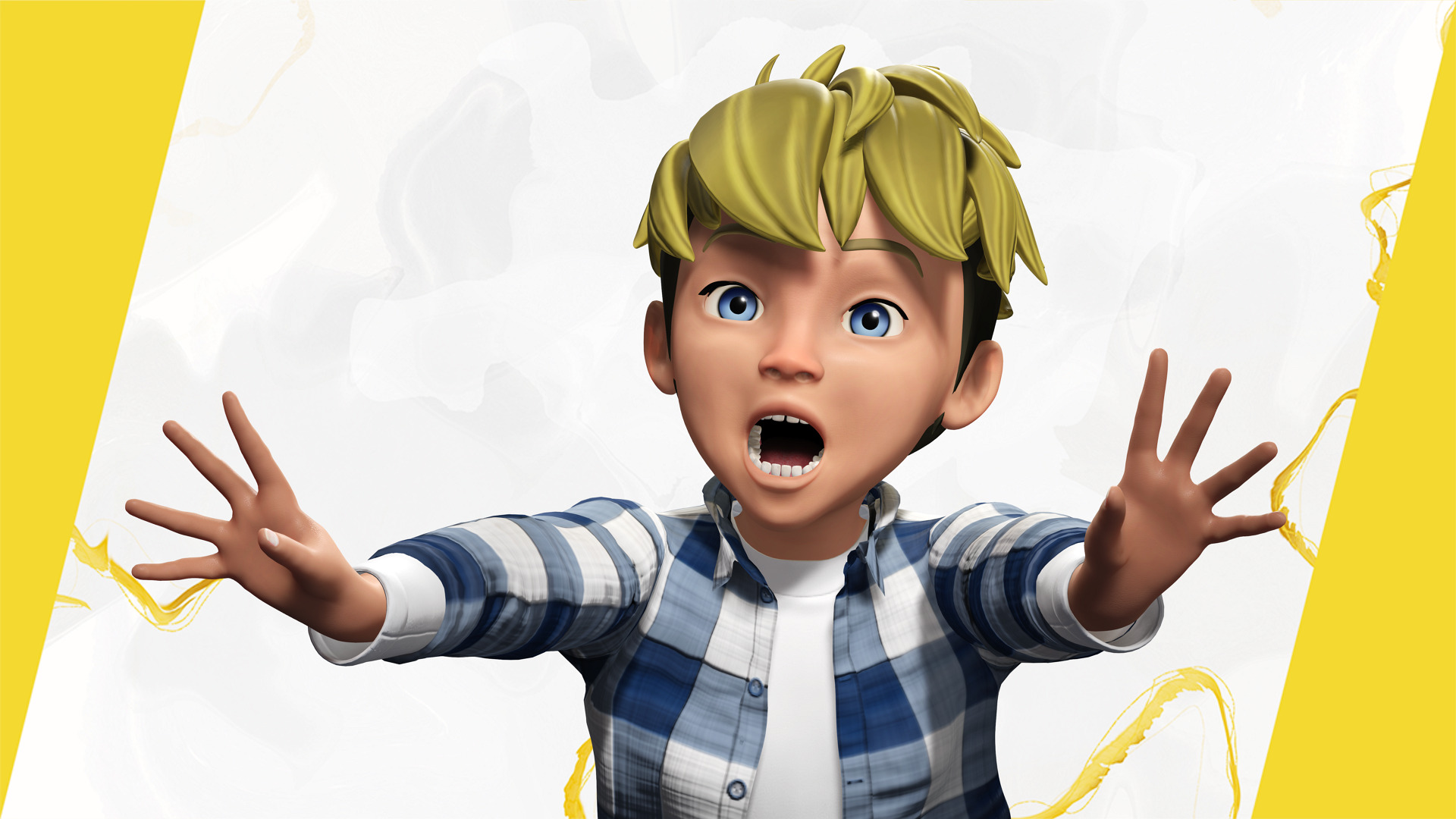 Charming Rigged Stylized 3D Boy Character Game and film Ready Low-poly 3D model_11