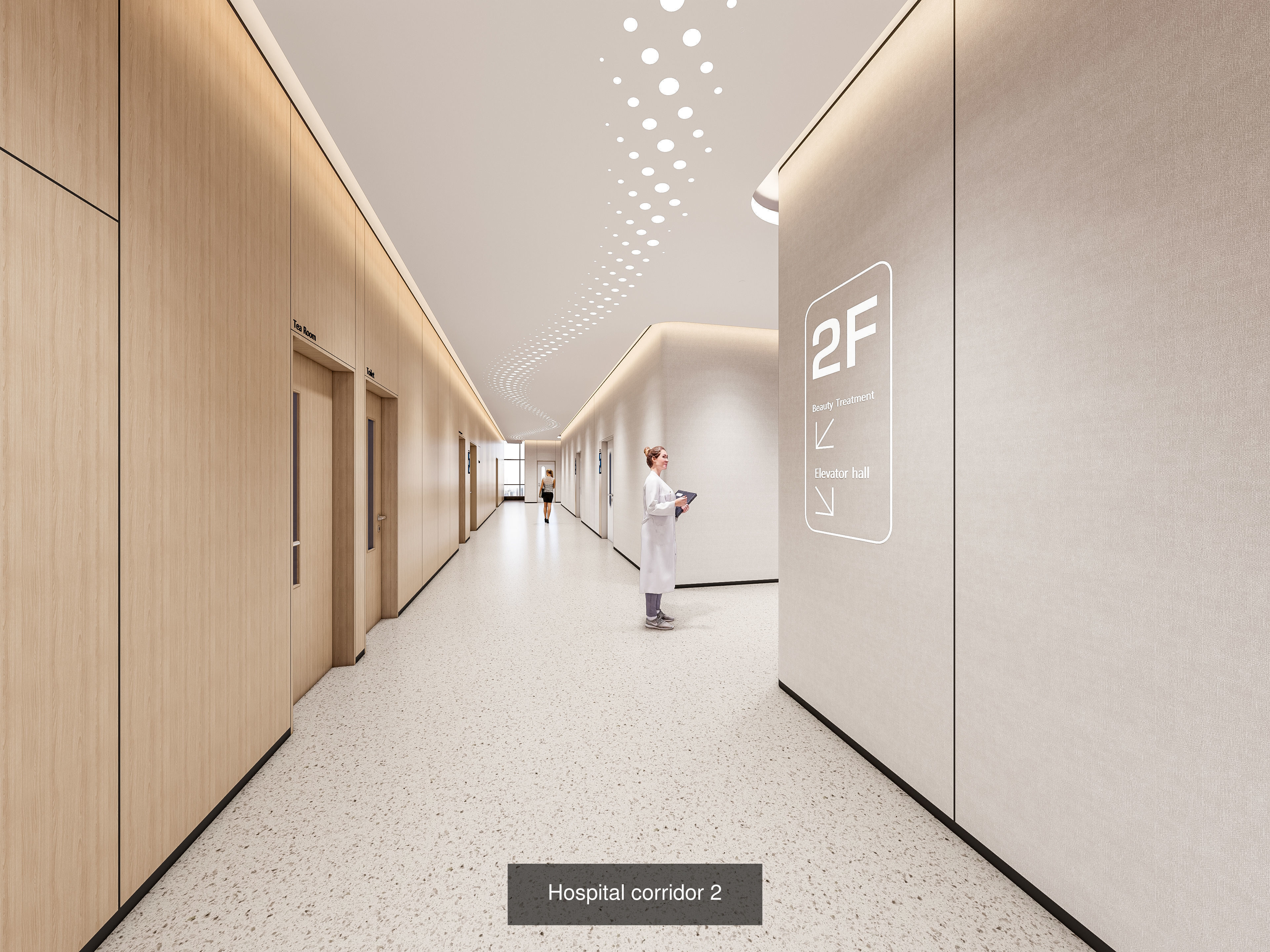 Hospital Corridor Collection No 1 of 4 scenes _4