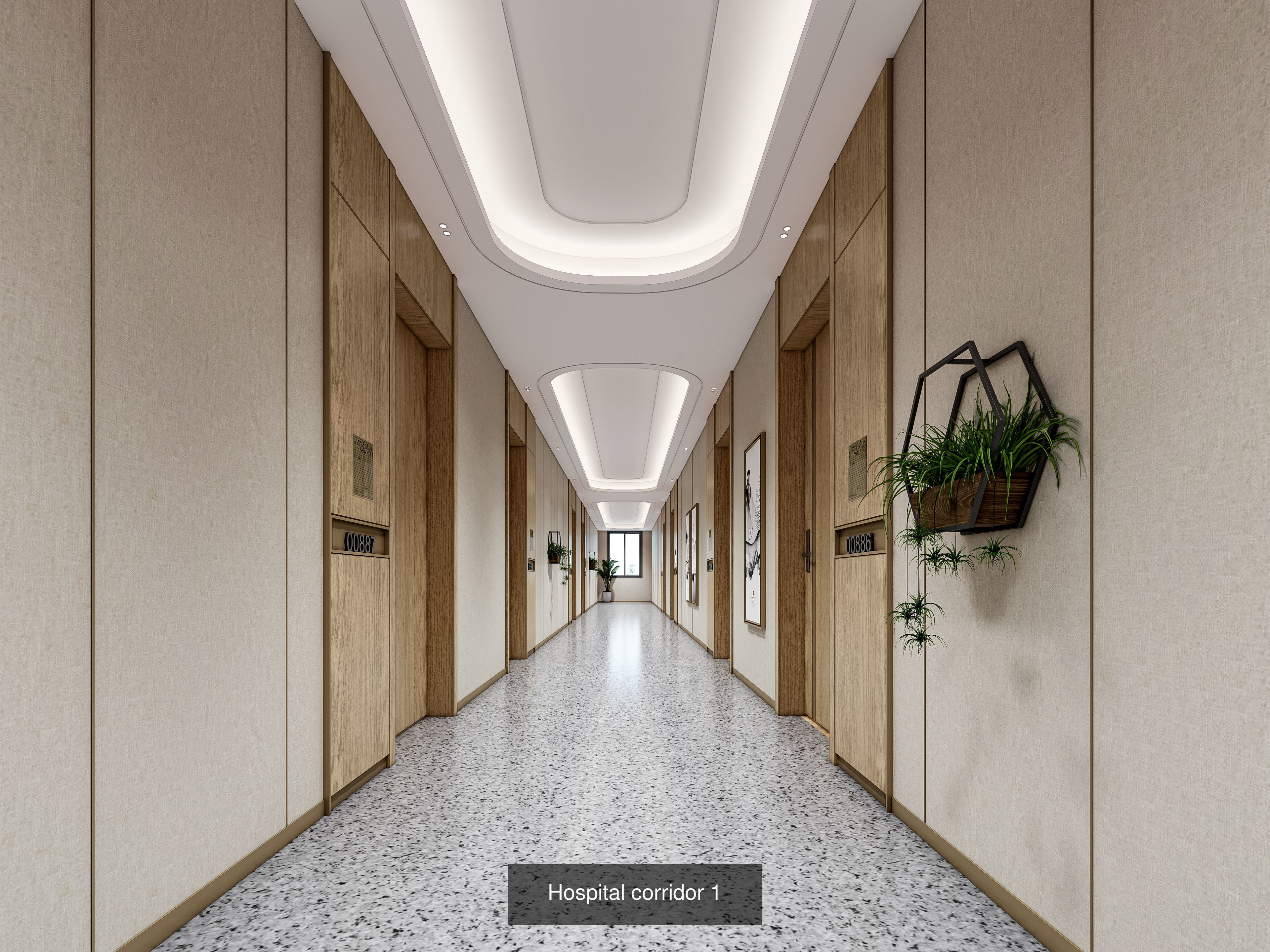 Hospital Corridor Collection No 1 of 4 scenes _3