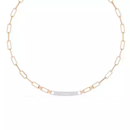 Diamond Necklace 360 animation renders 3dm stl details 3D print model