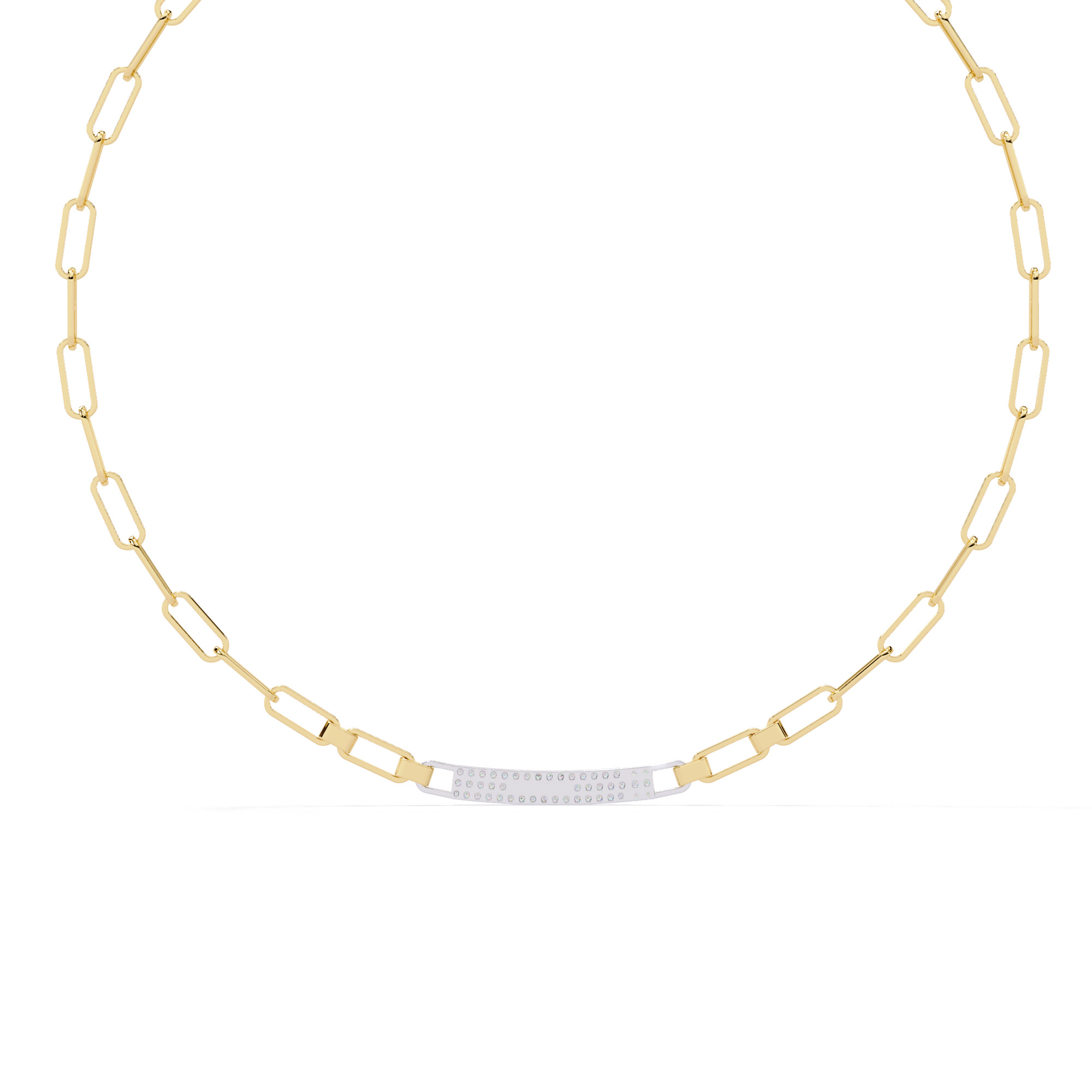 Diamond Necklace 360 animation renders 3dm stl details 3D print model_7