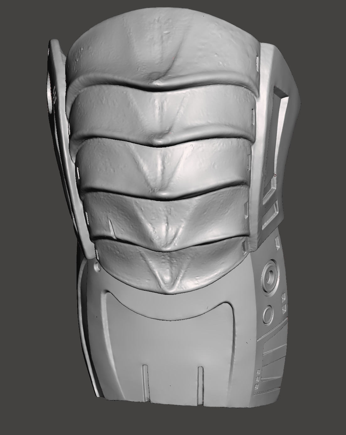 Predator 1987 Left Shoulder with Left Biceps Armor 3D print model_9