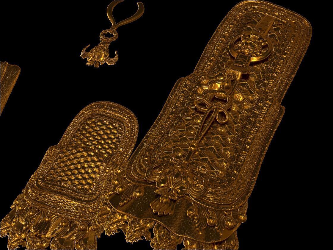 Black Myth Wukong Armor 3D print model_15