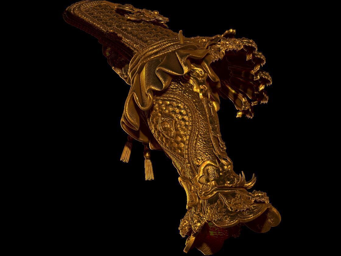 Black Myth Wukong Armor 3D print model_3