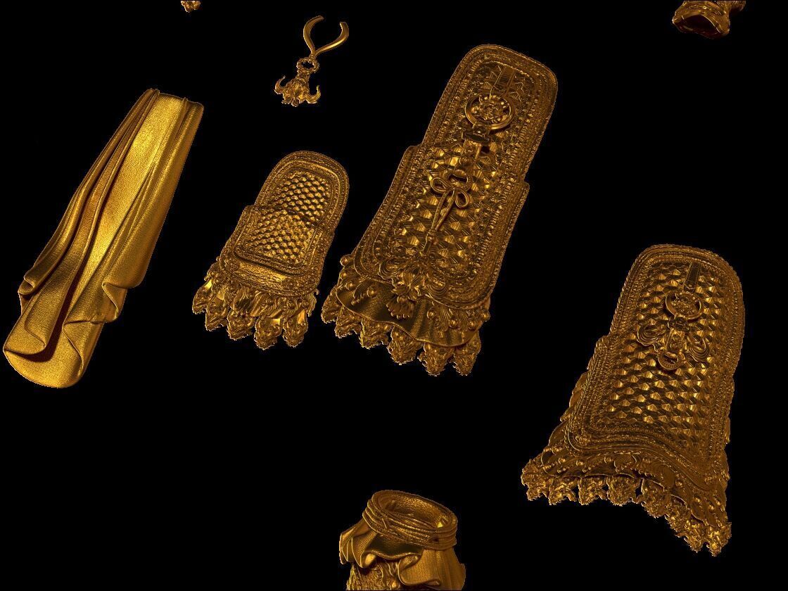 Black Myth Wukong Armor 3D print model_14