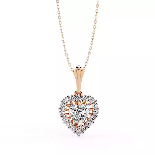Diamond Necklace 360 animation renders 3dm stl details 3D print model