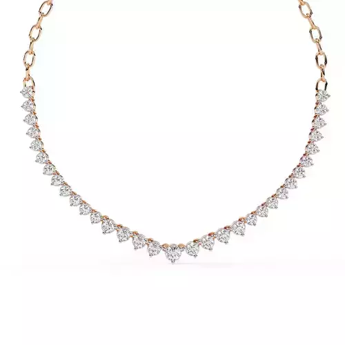 Diamond Necklace 360 animation renders 3dm stl details 3D print model