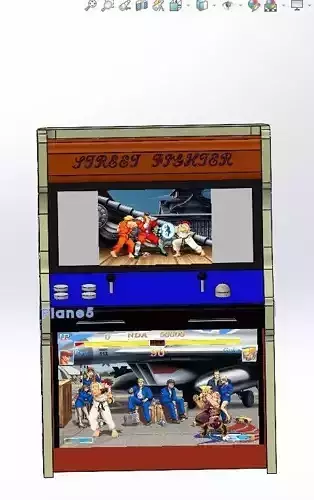 DESIGN OF THE STREET FIGHTER