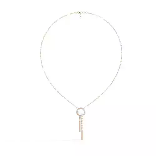 Diamond Necklace 360 animation renders 3dm stl details 3D print model