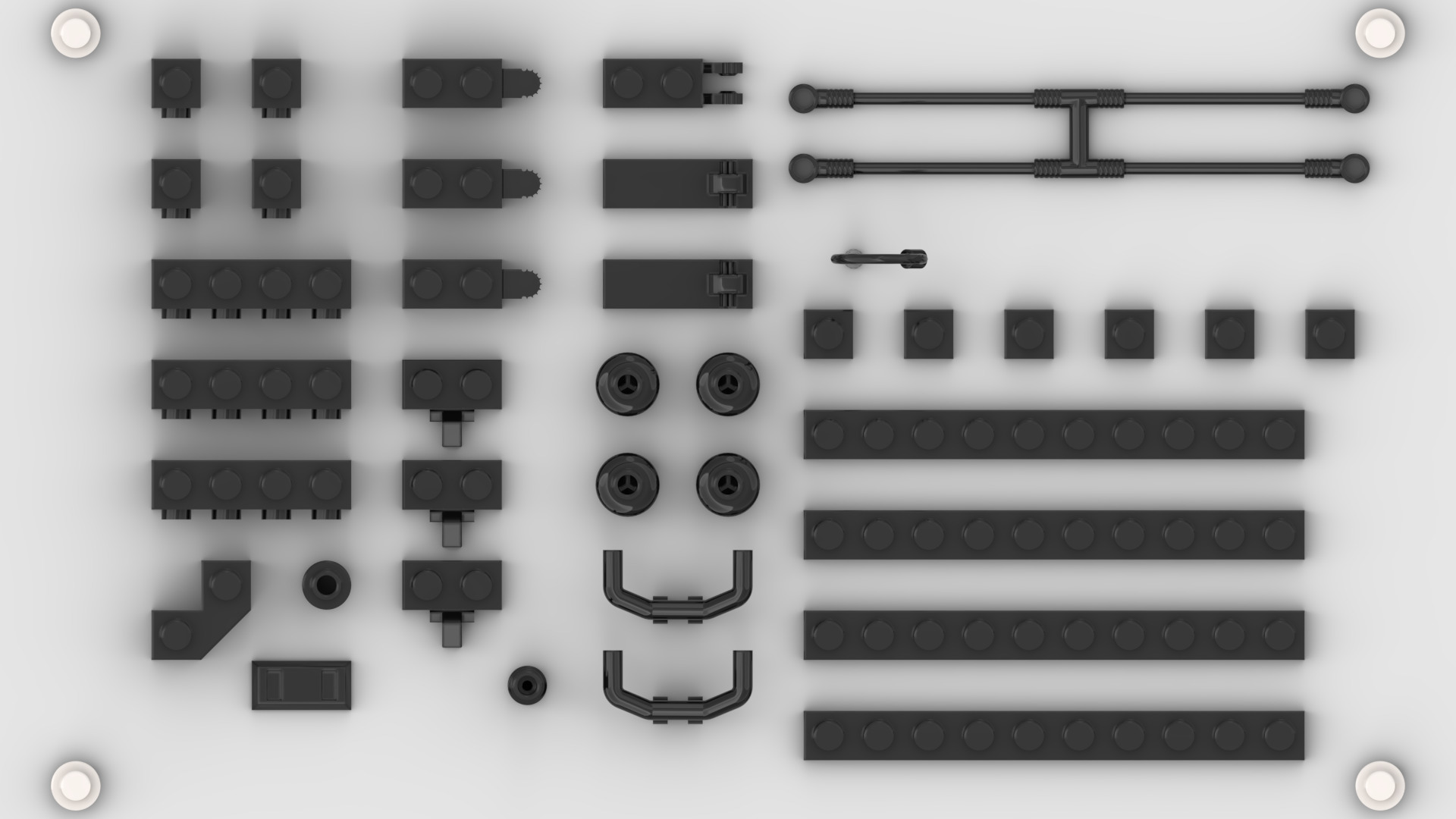 TwindBricks3D - 10274-Ghostbusters-ECTO-1 - High version   3D print model_5