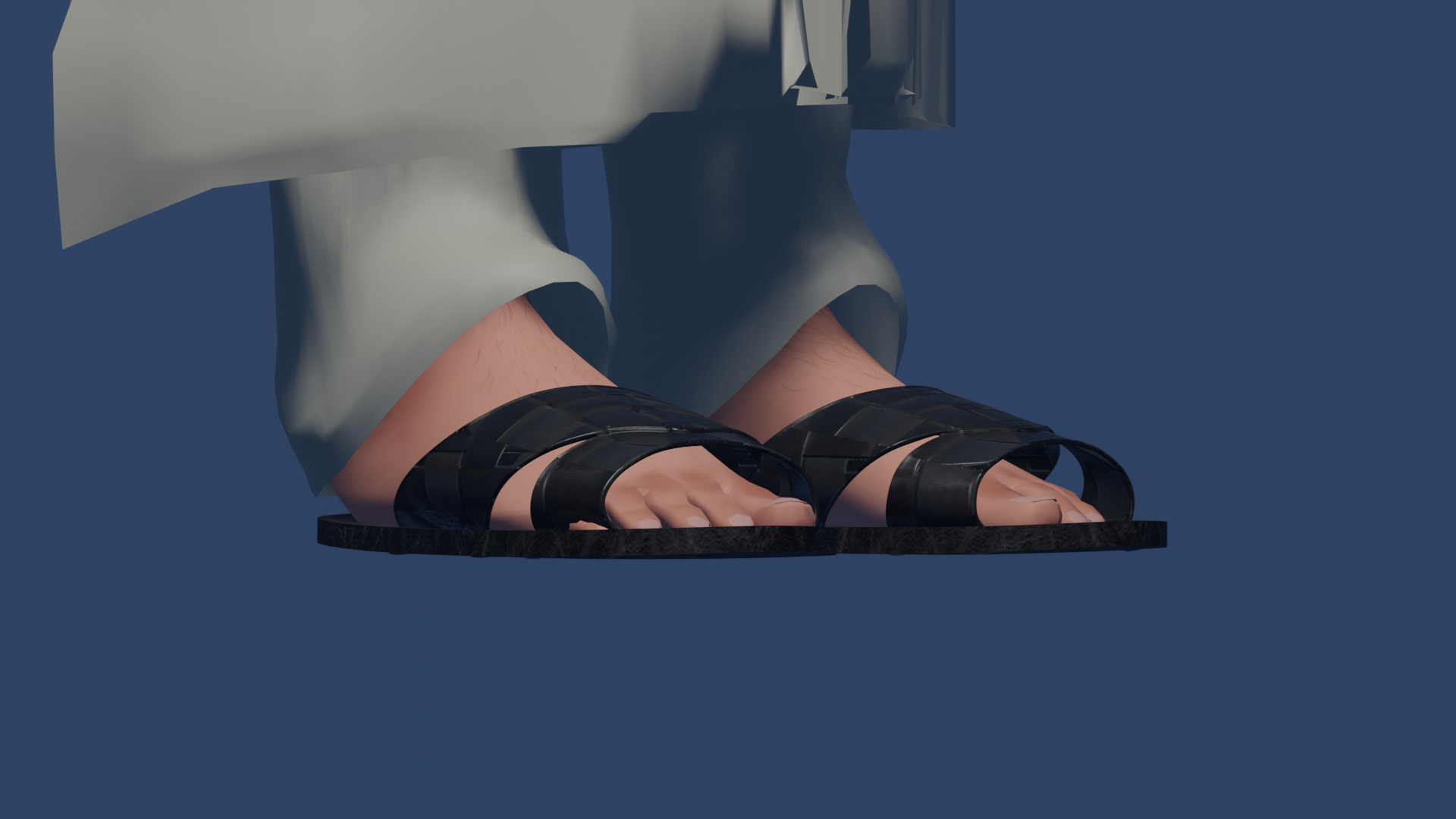 Arab Gulf Man  3D model_2