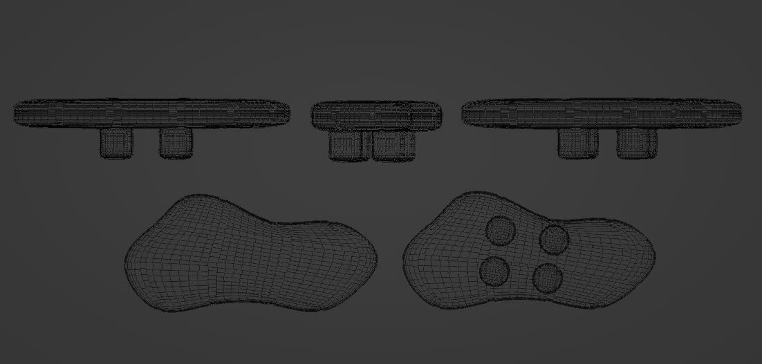 COFFEE TABLE SET 3D model_12