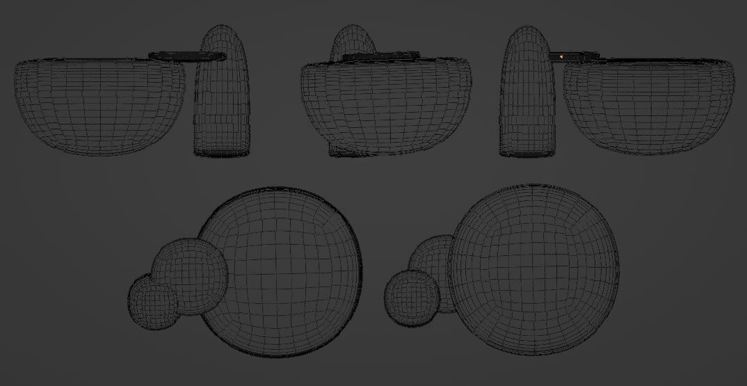 COFFEE TABLE SET 3D model_3