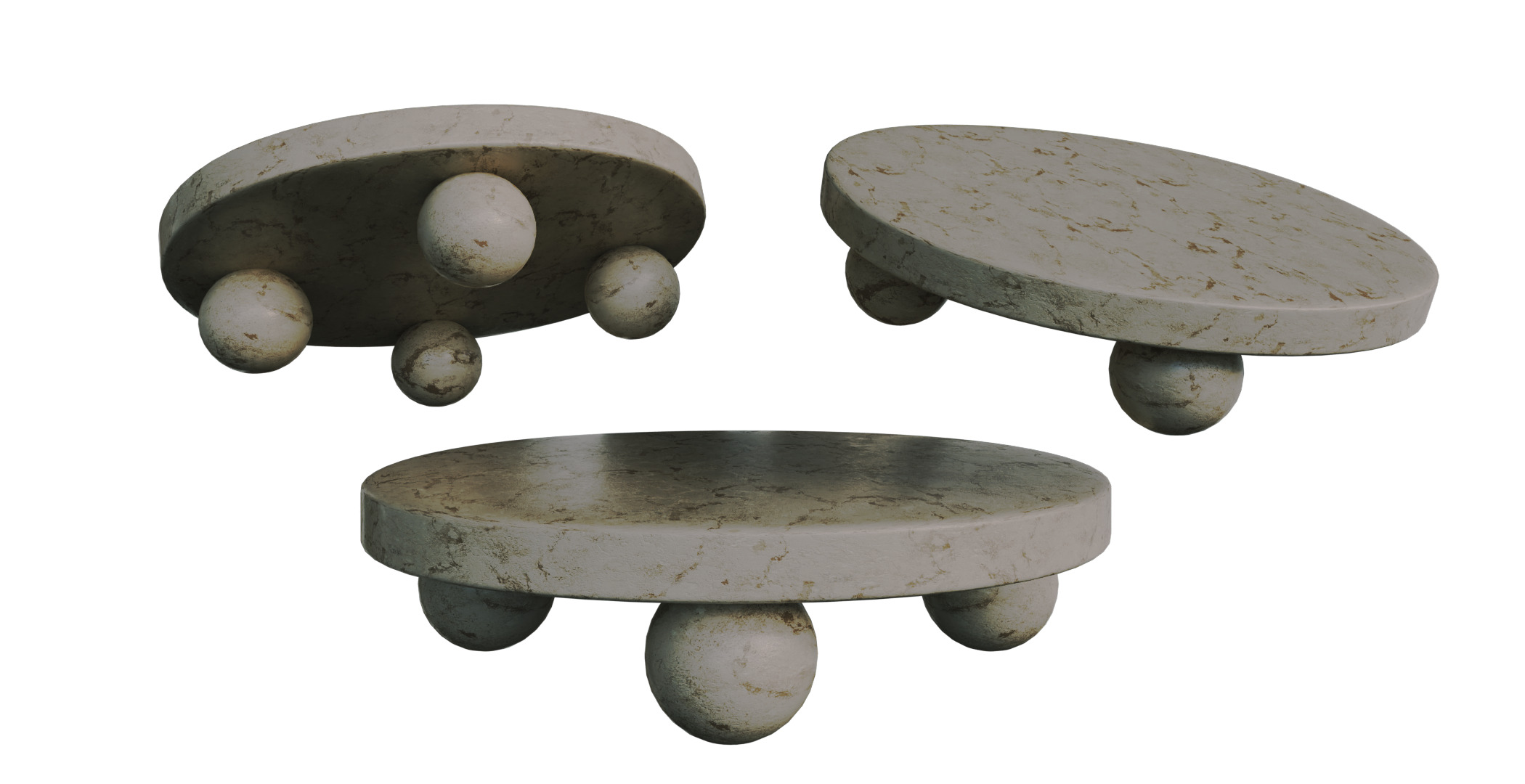 COFFEE TABLE SET 3D model_20