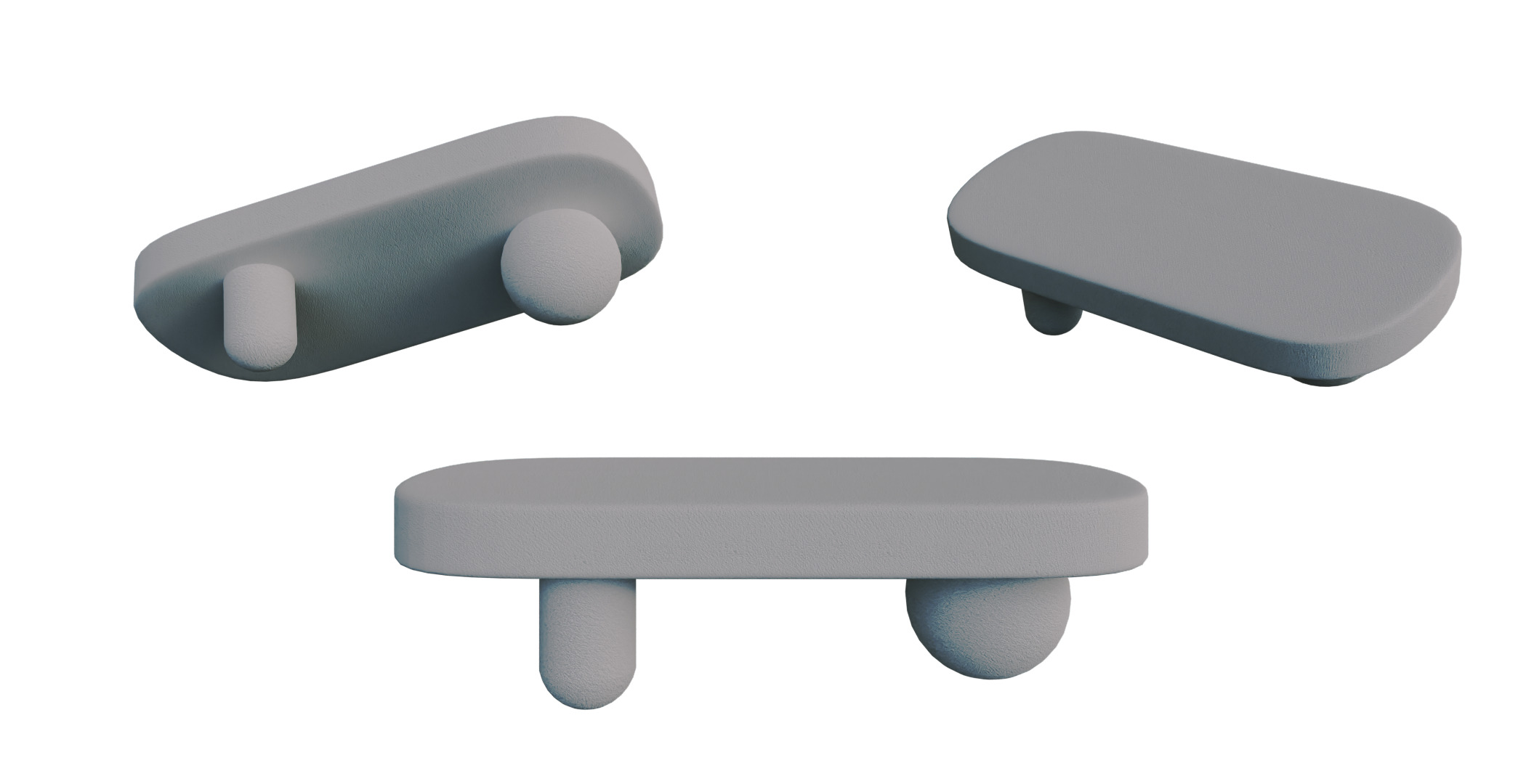 COFFEE TABLE SET 3D model_14