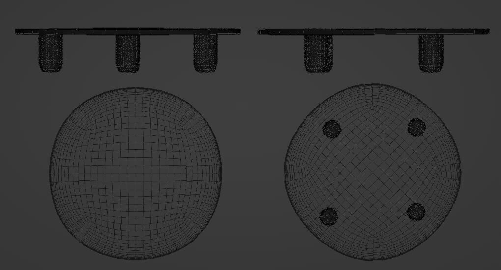 COFFEE TABLE SET 3D model_24