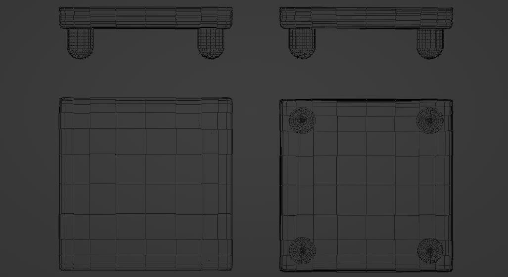 COFFEE TABLE SET 3D model_18